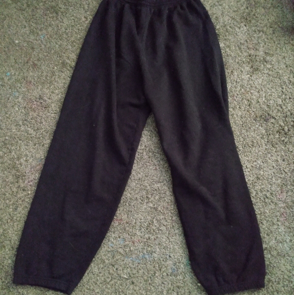 Hanes black sweats size medium - Picture 1 of 3